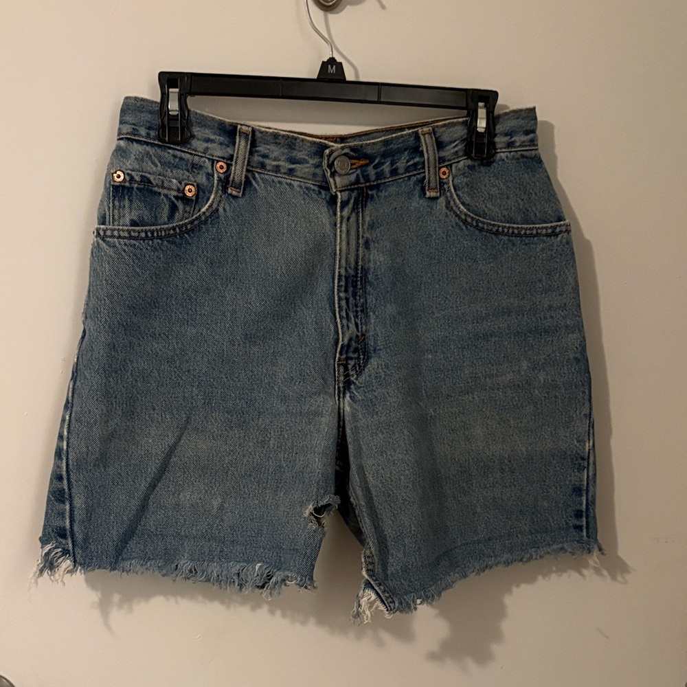 Levi's Cut Off Denim Shorts
